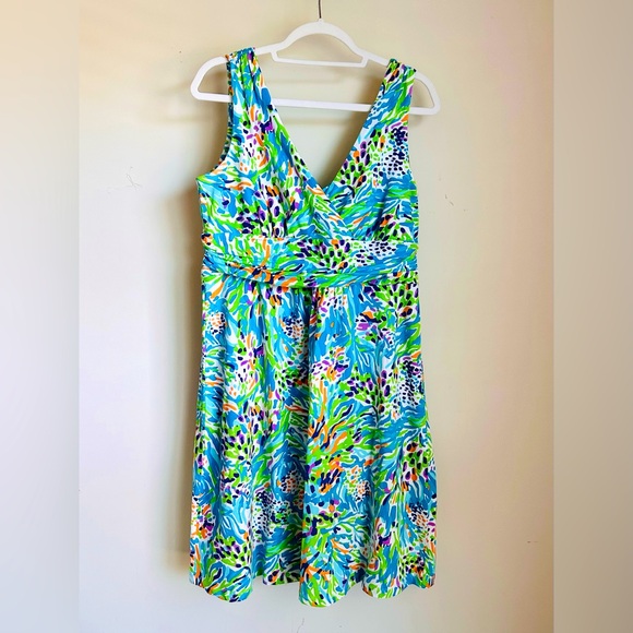Lilly Pulitzer Dresses & Skirts - Lilly Pulitzer Women’s Shianne Dress Resort White Sea Soiree - Size XL